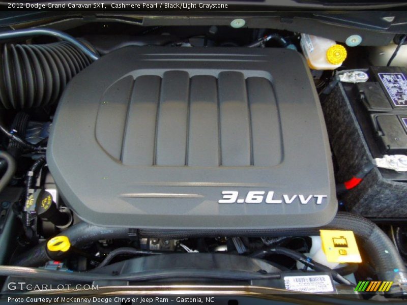  2012 Grand Caravan SXT Engine - 3.6 Liter DOHC 24-Valve VVT Pentastar V6