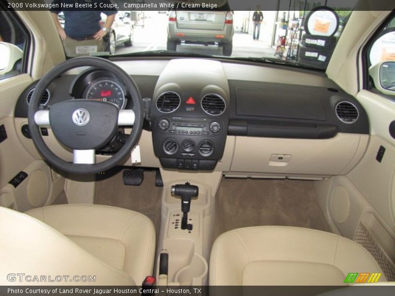 Campanella White / Cream Beige 2008 Volkswagen New Beetle S Coupe