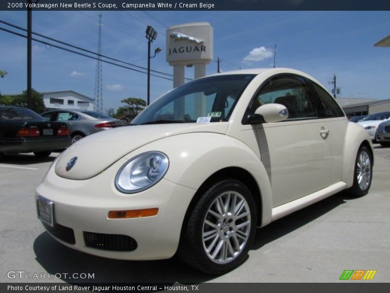 Campanella White / Cream Beige 2008 Volkswagen New Beetle S Coupe