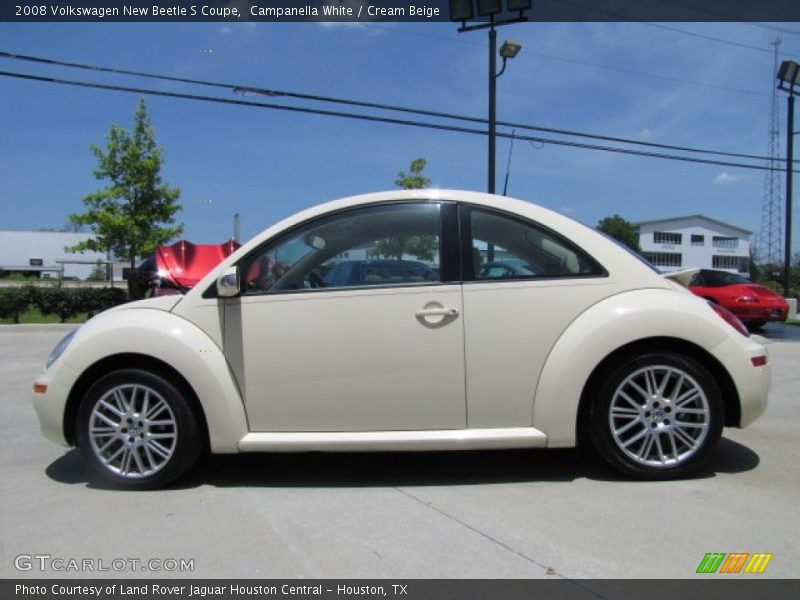 Campanella White / Cream Beige 2008 Volkswagen New Beetle S Coupe