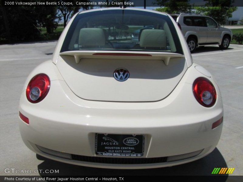 Campanella White / Cream Beige 2008 Volkswagen New Beetle S Coupe