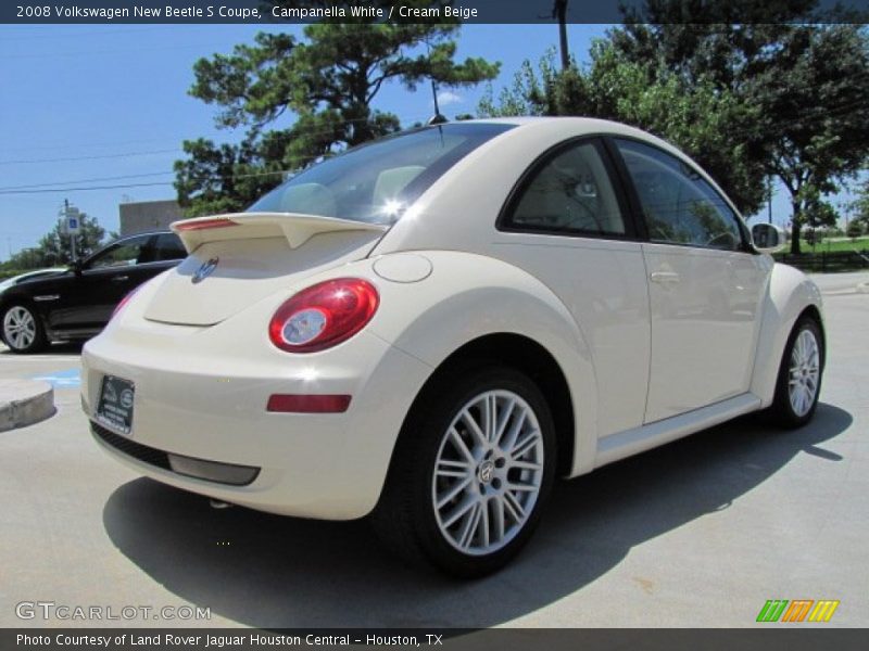 Campanella White / Cream Beige 2008 Volkswagen New Beetle S Coupe