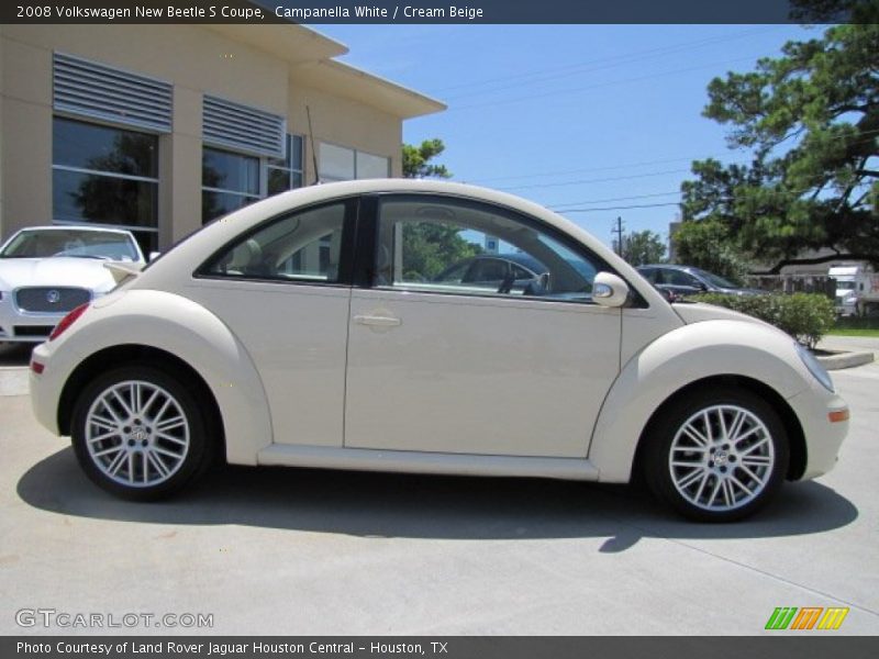 Campanella White / Cream Beige 2008 Volkswagen New Beetle S Coupe