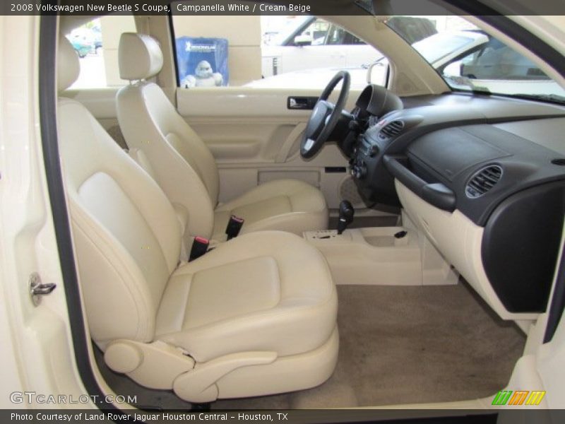 Campanella White / Cream Beige 2008 Volkswagen New Beetle S Coupe