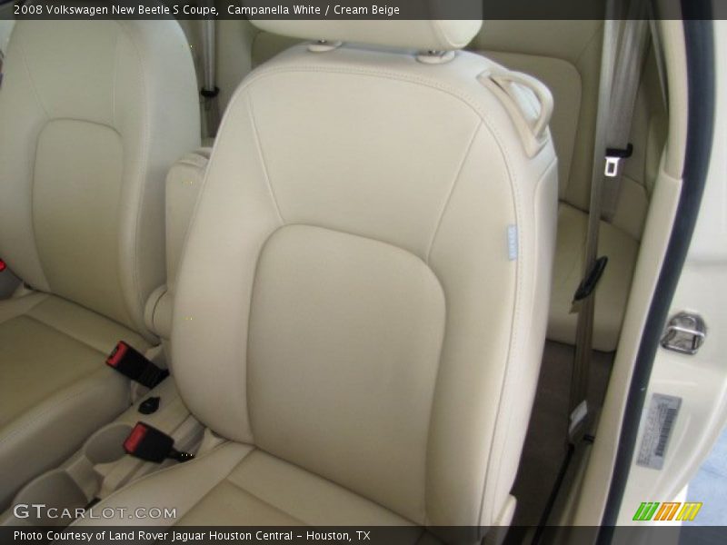 Campanella White / Cream Beige 2008 Volkswagen New Beetle S Coupe