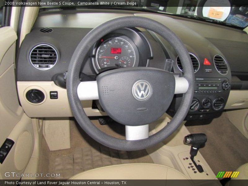 Campanella White / Cream Beige 2008 Volkswagen New Beetle S Coupe