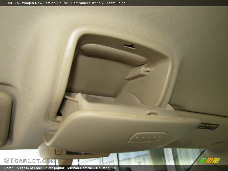 Campanella White / Cream Beige 2008 Volkswagen New Beetle S Coupe