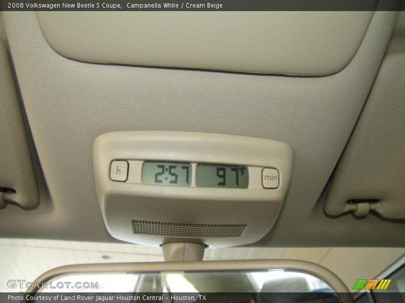 Campanella White / Cream Beige 2008 Volkswagen New Beetle S Coupe