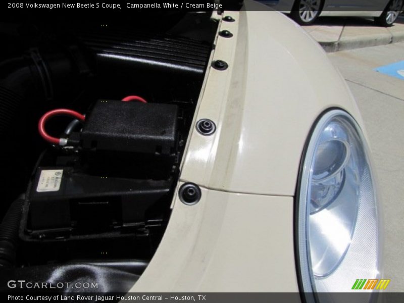 Campanella White / Cream Beige 2008 Volkswagen New Beetle S Coupe