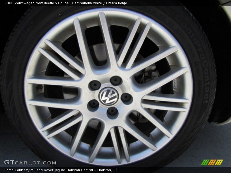 Campanella White / Cream Beige 2008 Volkswagen New Beetle S Coupe