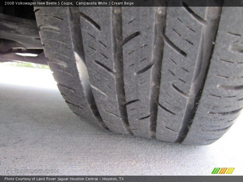 Campanella White / Cream Beige 2008 Volkswagen New Beetle S Coupe