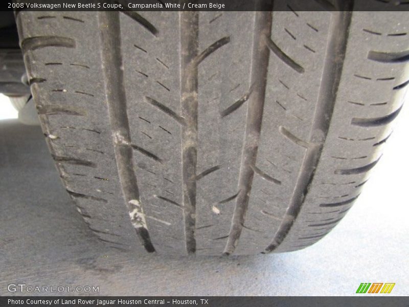 Campanella White / Cream Beige 2008 Volkswagen New Beetle S Coupe