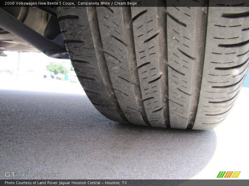 Campanella White / Cream Beige 2008 Volkswagen New Beetle S Coupe