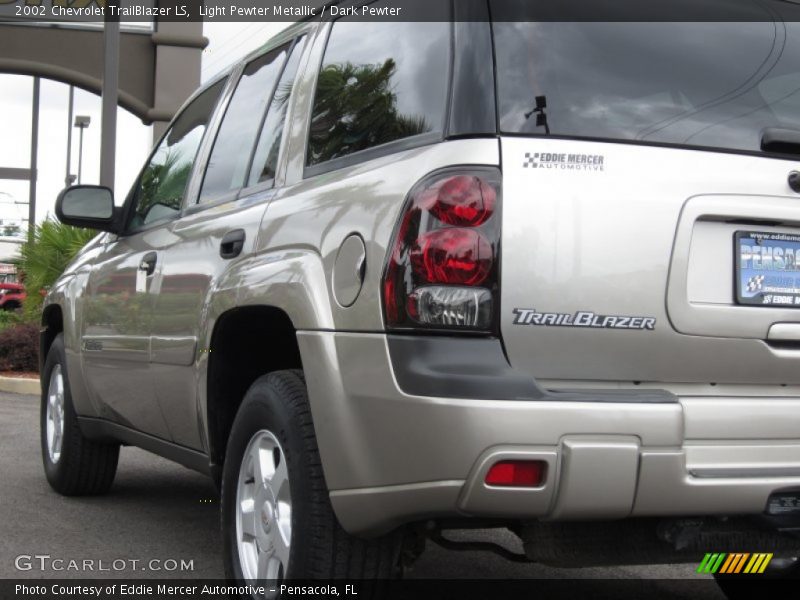 Light Pewter Metallic / Dark Pewter 2002 Chevrolet TrailBlazer LS