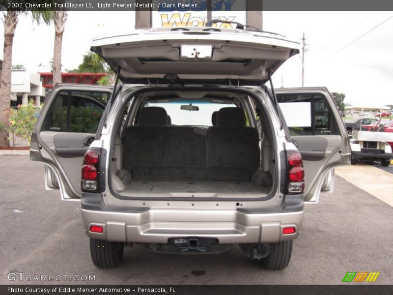 Light Pewter Metallic / Dark Pewter 2002 Chevrolet TrailBlazer LS
