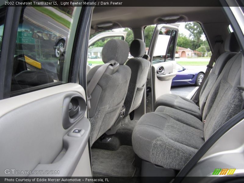 Light Pewter Metallic / Dark Pewter 2002 Chevrolet TrailBlazer LS