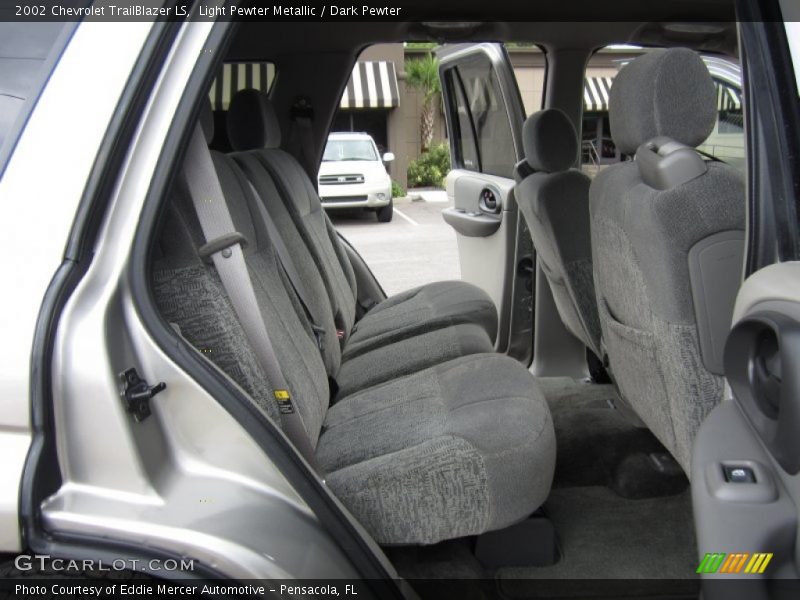 Light Pewter Metallic / Dark Pewter 2002 Chevrolet TrailBlazer LS