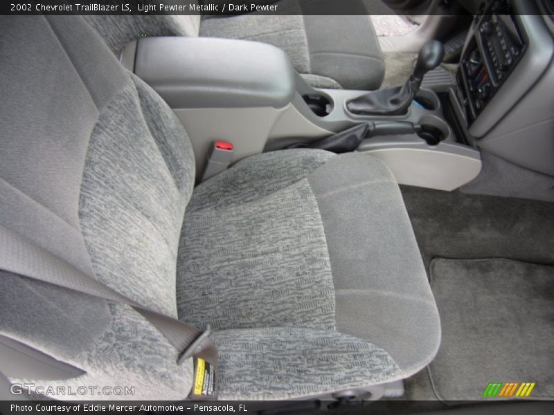 Light Pewter Metallic / Dark Pewter 2002 Chevrolet TrailBlazer LS