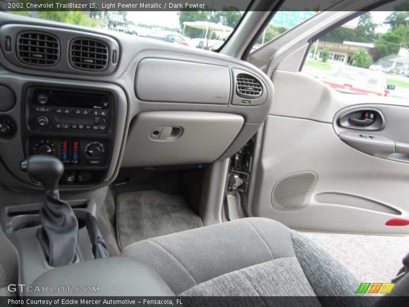 Light Pewter Metallic / Dark Pewter 2002 Chevrolet TrailBlazer LS