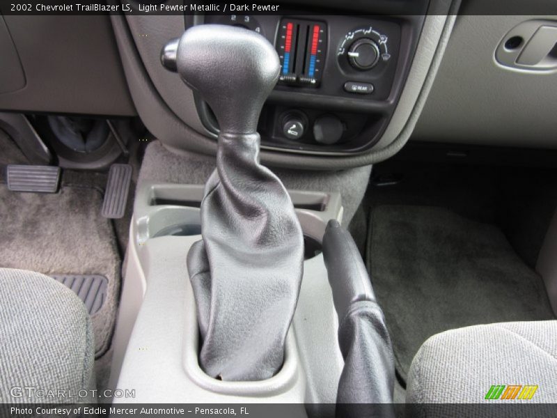 Light Pewter Metallic / Dark Pewter 2002 Chevrolet TrailBlazer LS