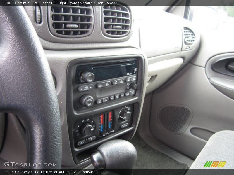 Light Pewter Metallic / Dark Pewter 2002 Chevrolet TrailBlazer LS