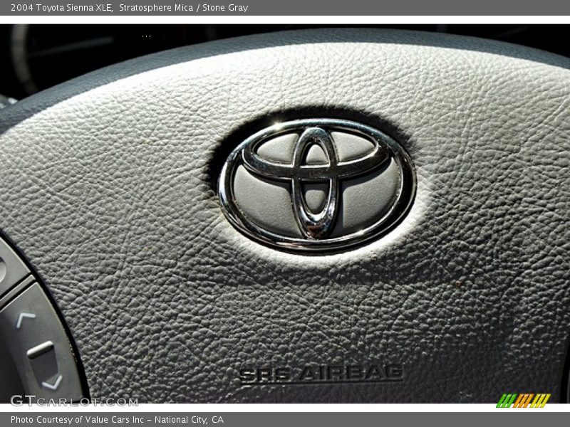 Stratosphere Mica / Stone Gray 2004 Toyota Sienna XLE