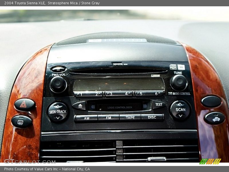 Stratosphere Mica / Stone Gray 2004 Toyota Sienna XLE