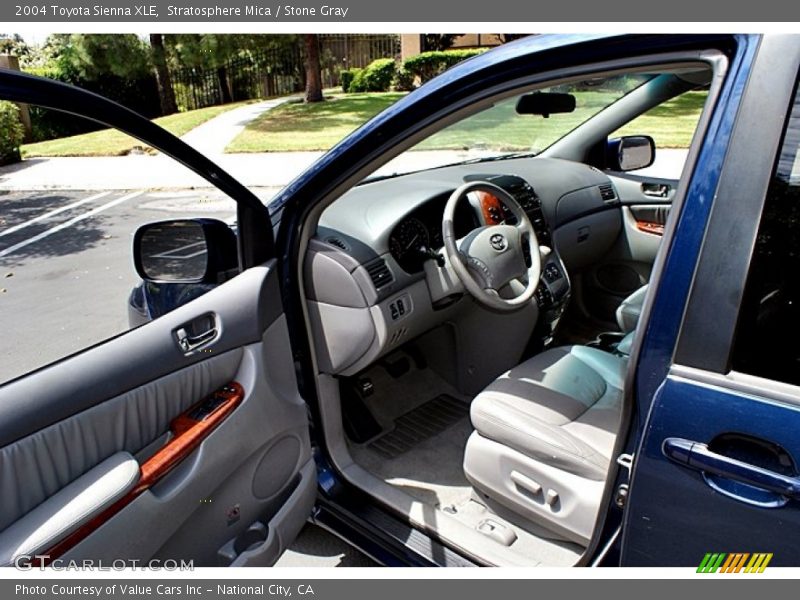 Stratosphere Mica / Stone Gray 2004 Toyota Sienna XLE