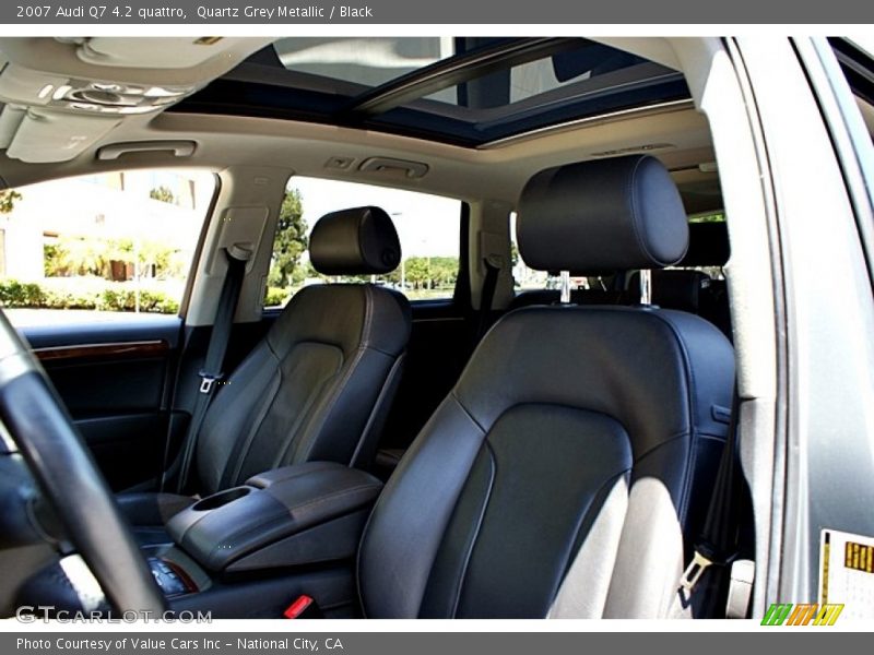 Quartz Grey Metallic / Black 2007 Audi Q7 4.2 quattro