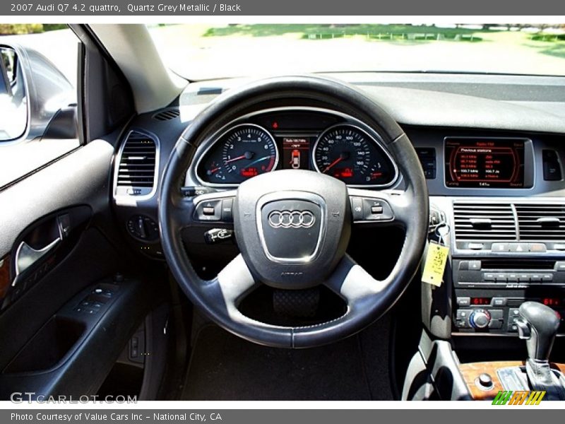 Quartz Grey Metallic / Black 2007 Audi Q7 4.2 quattro