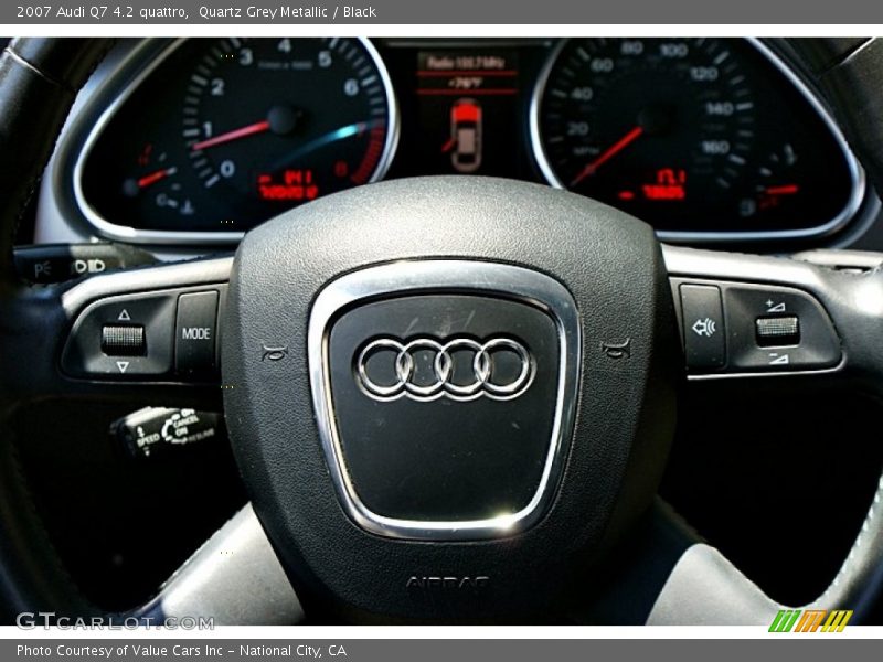 Quartz Grey Metallic / Black 2007 Audi Q7 4.2 quattro
