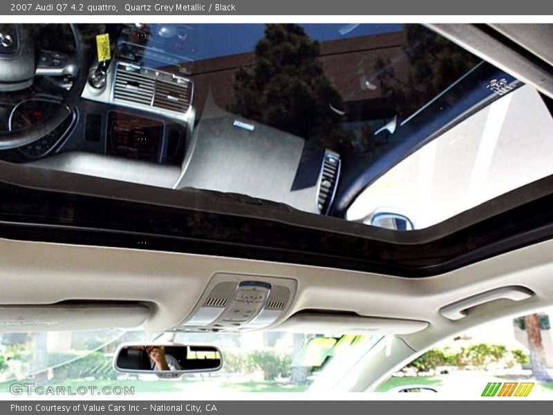 Quartz Grey Metallic / Black 2007 Audi Q7 4.2 quattro