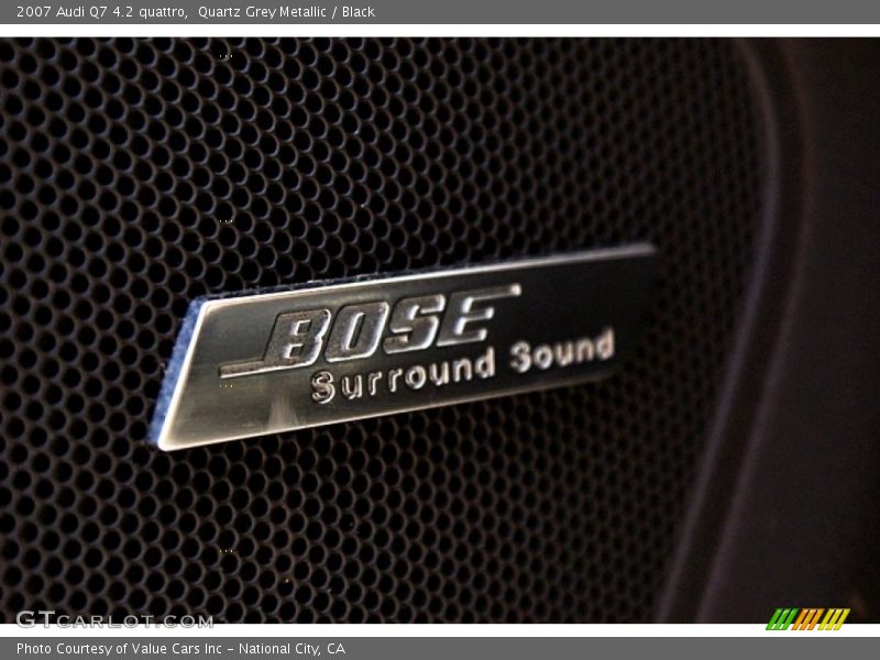 Quartz Grey Metallic / Black 2007 Audi Q7 4.2 quattro