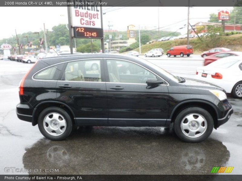 Nighthawk Black Pearl / Ivory 2008 Honda CR-V LX 4WD