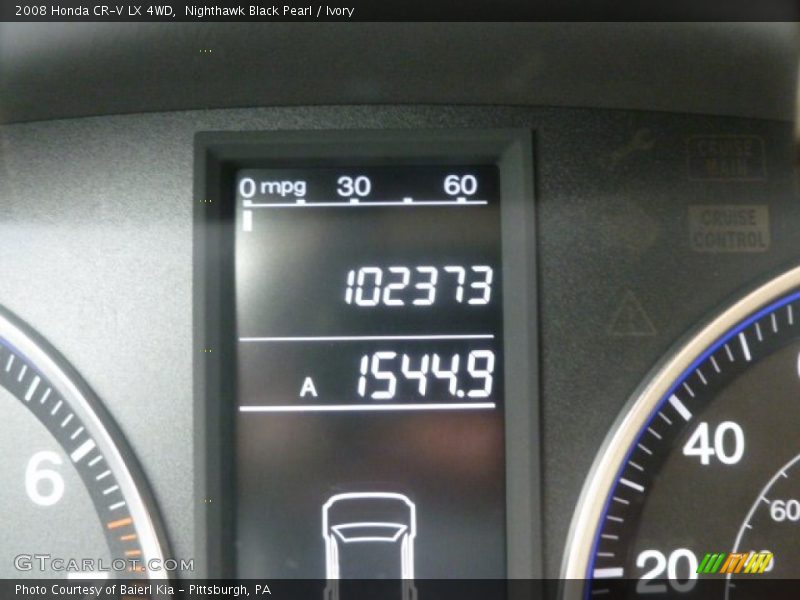Nighthawk Black Pearl / Ivory 2008 Honda CR-V LX 4WD