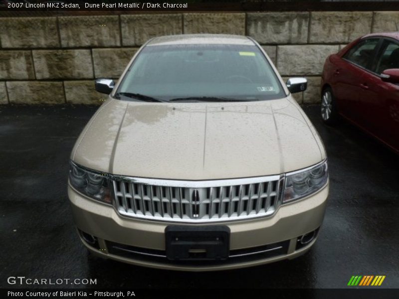 Dune Pearl Metallic / Dark Charcoal 2007 Lincoln MKZ Sedan