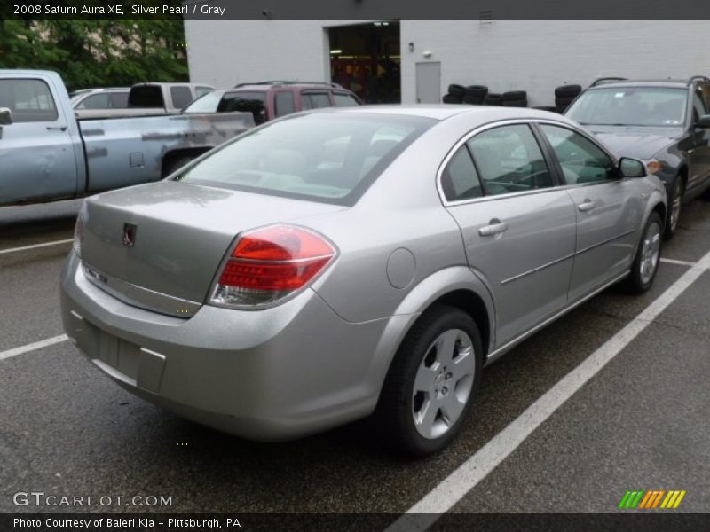 Silver Pearl / Gray 2008 Saturn Aura XE
