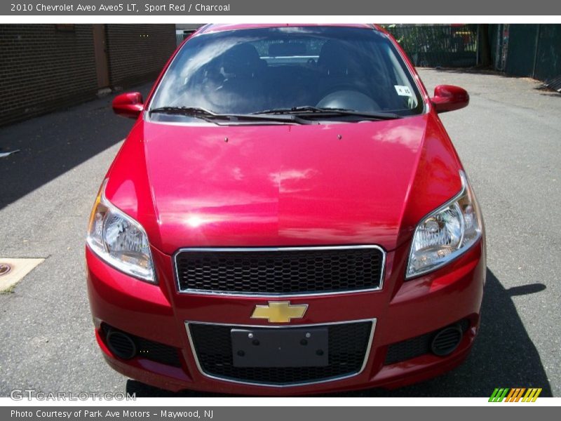 Sport Red / Charcoal 2010 Chevrolet Aveo Aveo5 LT