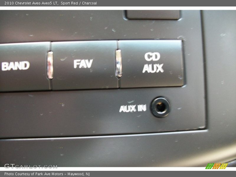 Sport Red / Charcoal 2010 Chevrolet Aveo Aveo5 LT