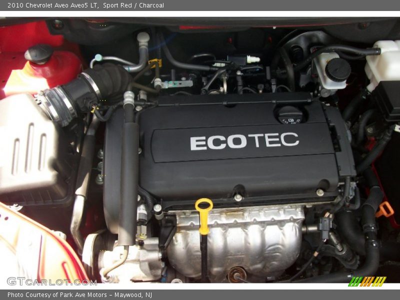  2010 Aveo Aveo5 LT Engine - 1.6 Liter DOHC 16-Valve VVT Ecotech 4 Cylinder