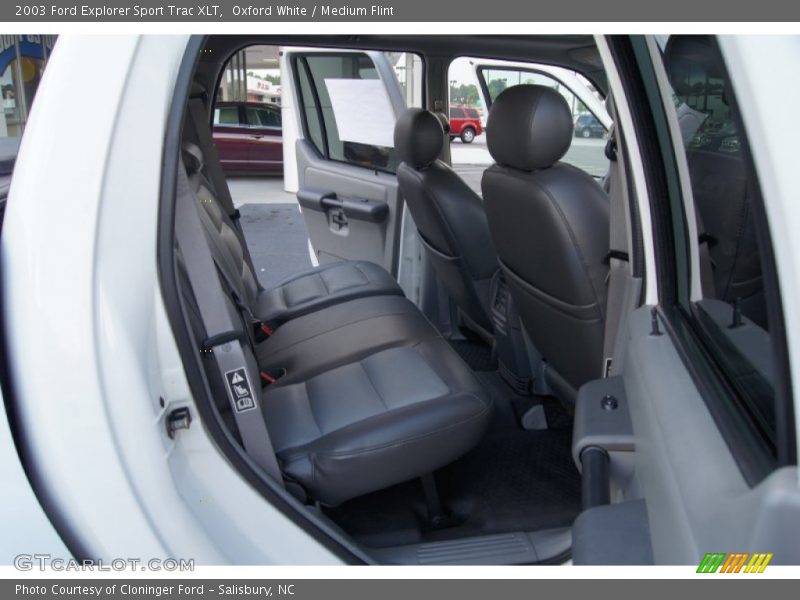 Oxford White / Medium Flint 2003 Ford Explorer Sport Trac XLT