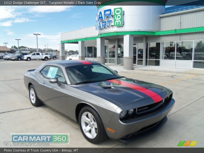 Tungsten Metallic / Dark Slate Gray 2012 Dodge Challenger SXT