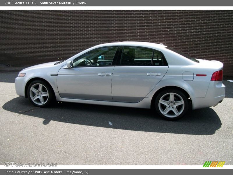Satin Silver Metallic / Ebony 2005 Acura TL 3.2