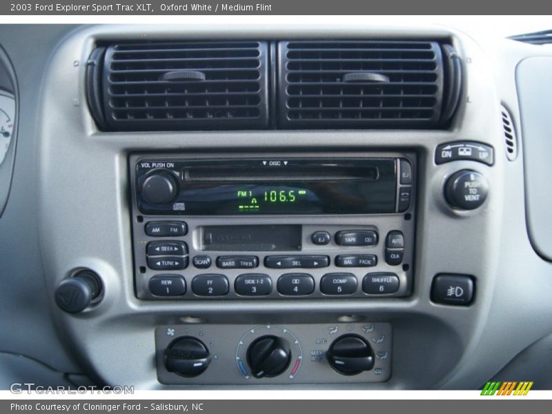 Oxford White / Medium Flint 2003 Ford Explorer Sport Trac XLT