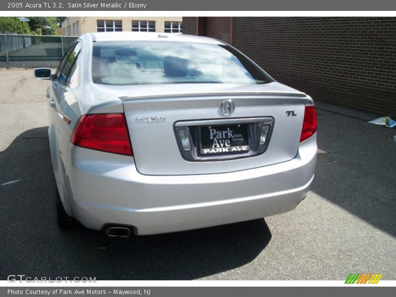 Satin Silver Metallic / Ebony 2005 Acura TL 3.2