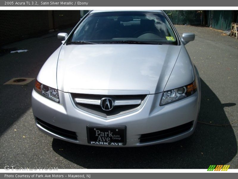 Satin Silver Metallic / Ebony 2005 Acura TL 3.2