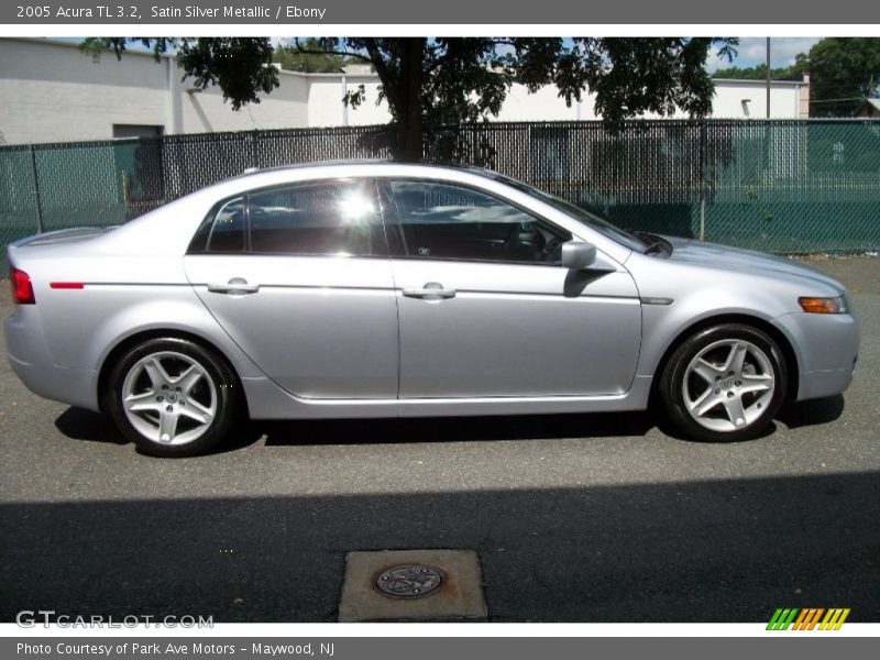 Satin Silver Metallic / Ebony 2005 Acura TL 3.2