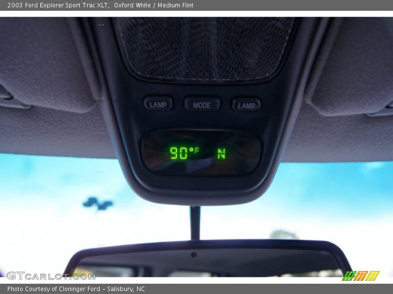 Oxford White / Medium Flint 2003 Ford Explorer Sport Trac XLT