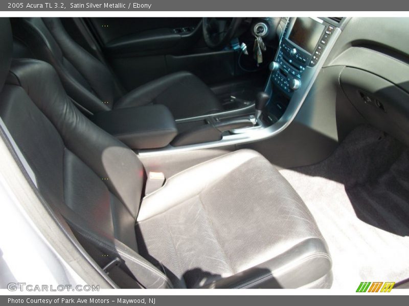 Satin Silver Metallic / Ebony 2005 Acura TL 3.2