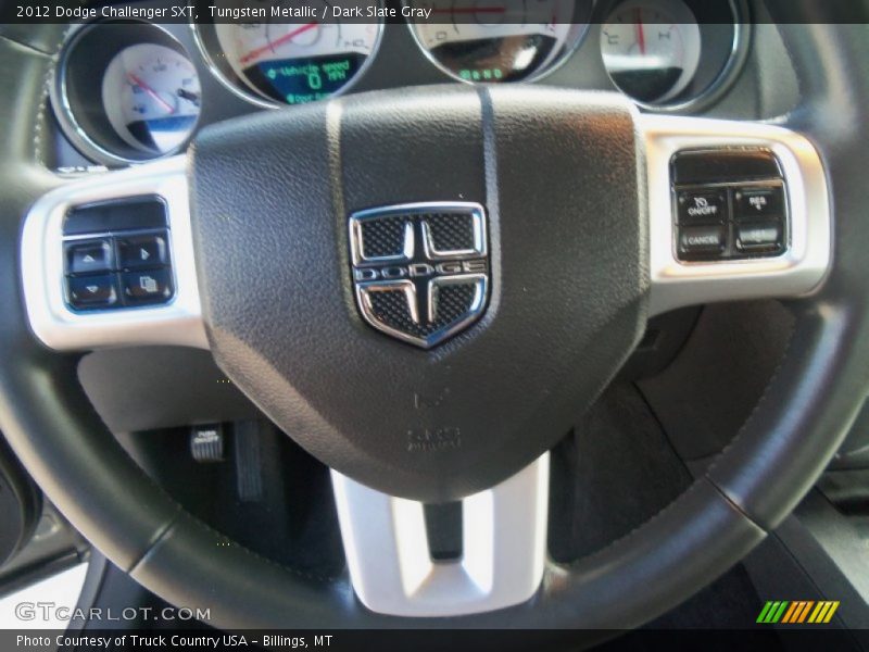 Tungsten Metallic / Dark Slate Gray 2012 Dodge Challenger SXT